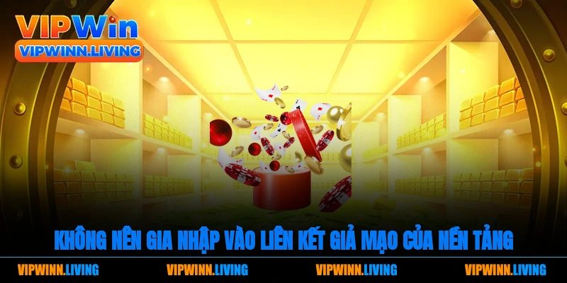 Không thể nhập liên kết giả mạo nền tảng